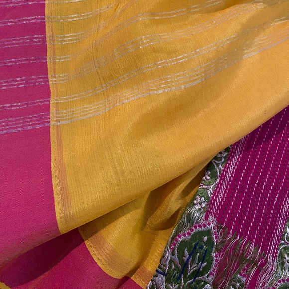 pure silk fabric sari from india - Picture 3 of 13
